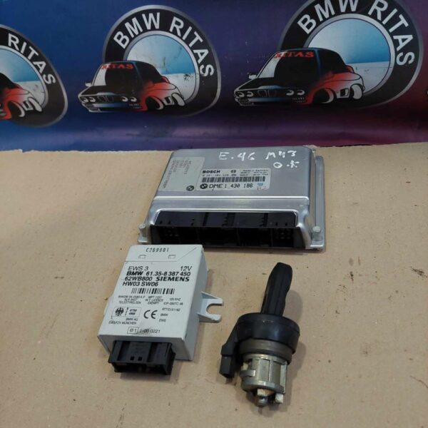 Σετ εγκεφάλου εγκέφαλος κλειδί immobilizer για E46-E36-Z3  M43-1.9 με αυτόματο σασμάν