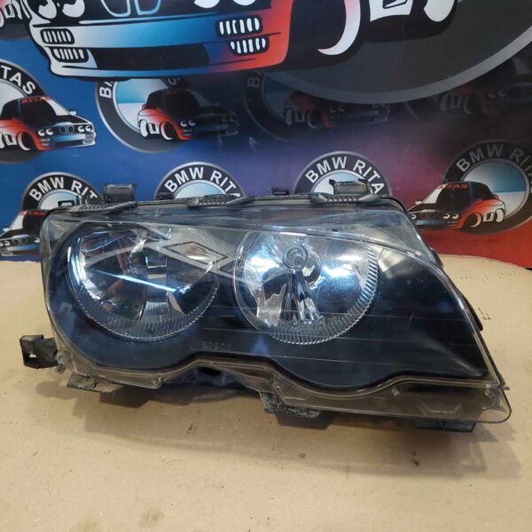 Φανάρι εμπρός δεξί συνοδηγού E46 δίπορτο και κάμπριο  βιδωτό φλας