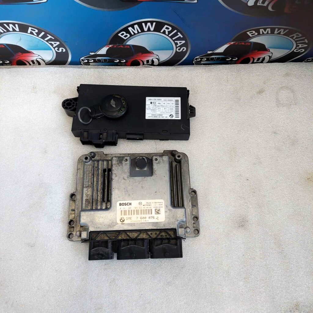 εγκέφαλος μηχανής  MINI R56 Κομπλέ σετ εγκεφάλου με κλειδί και immobilizer