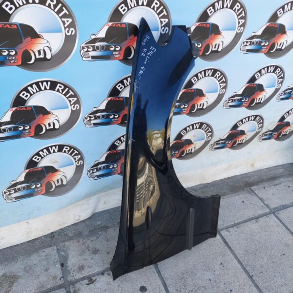 Φτερο εμπρος δεξι για  E46 τετραπορτο Και  Καραβάν - Χρώμα μαύρο